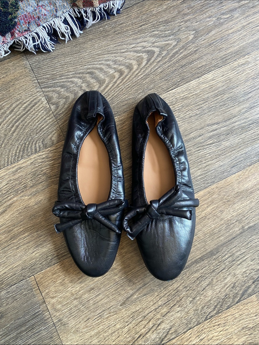 Flattered Polly Leather Ballet Flat